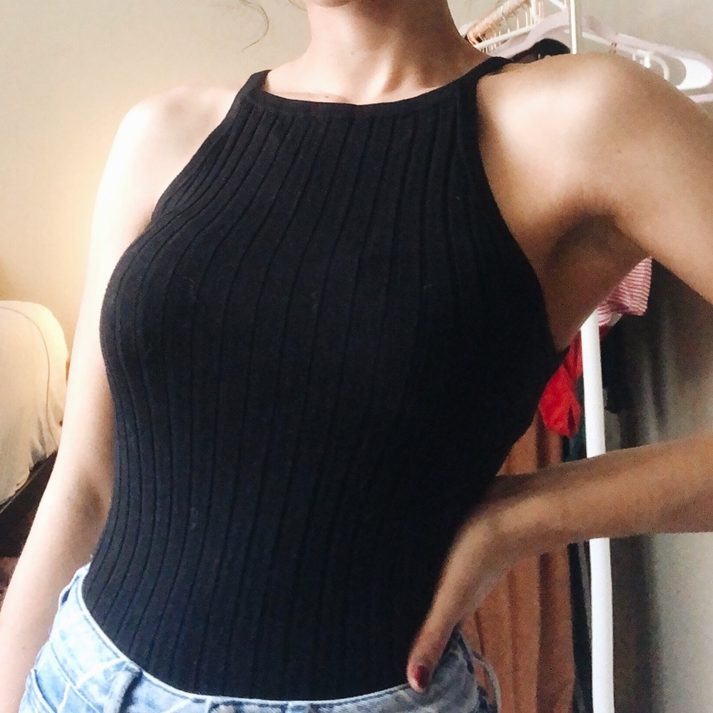 H&M Black Tank Top